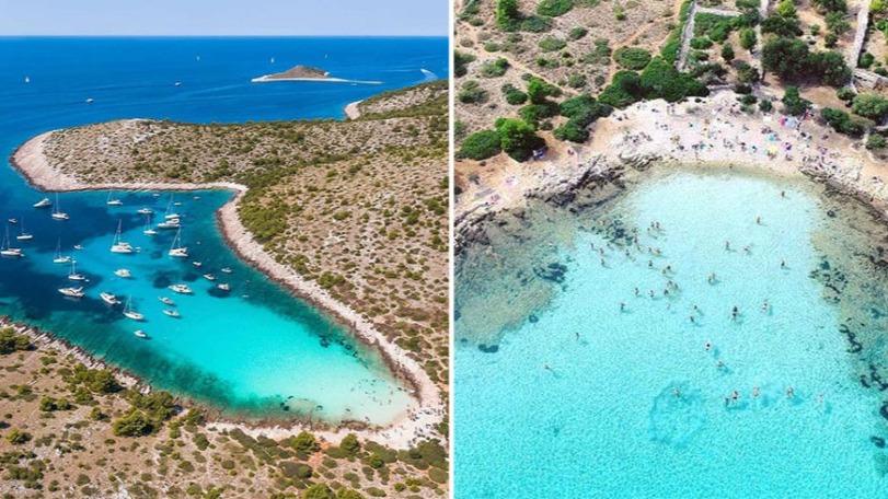 One day boat excurios - Three charming islands - Levrnaka (Kornati/ Lojena beach), Mana (Kornati/ cliff jumping) and Ugljan